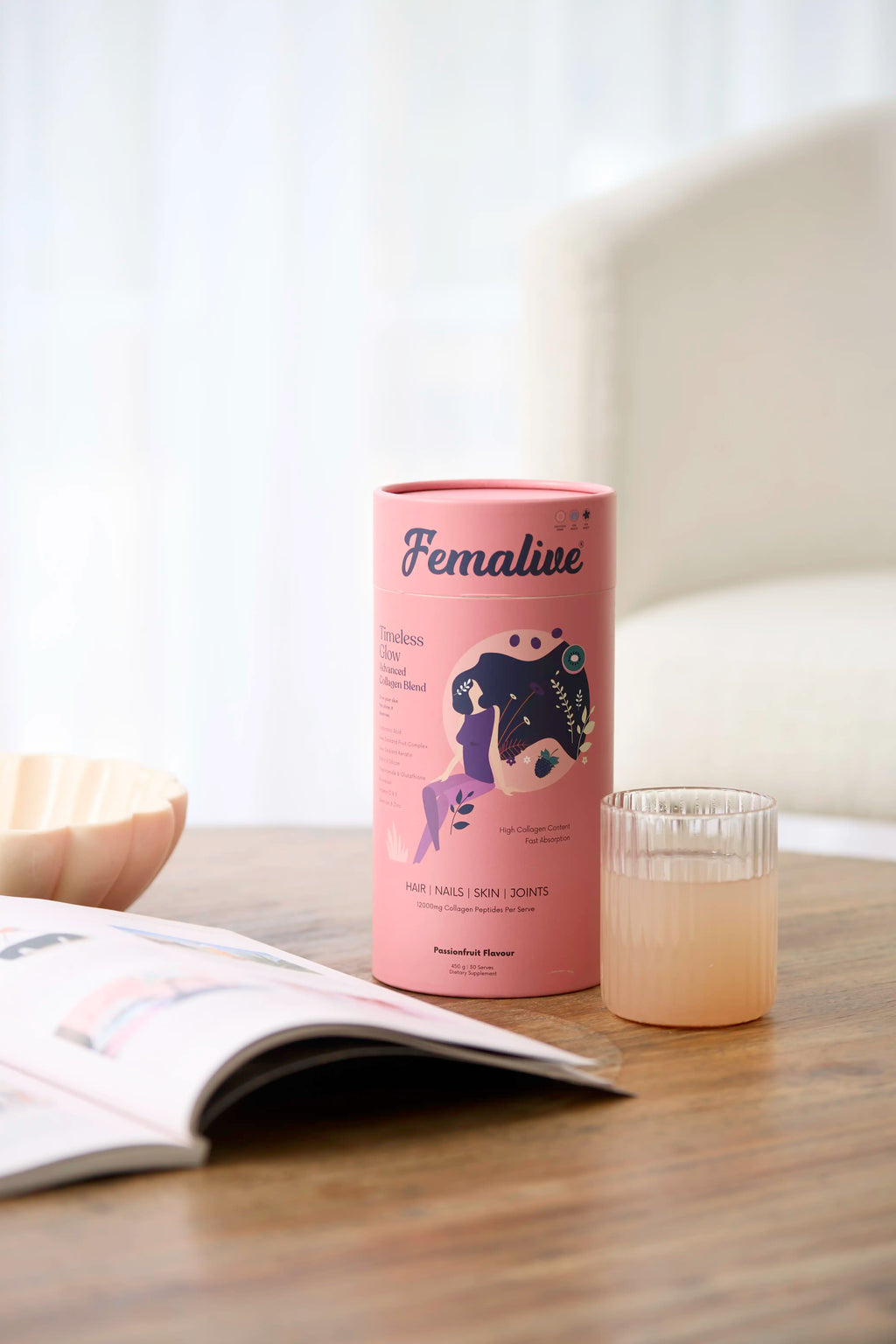 Timeless Glow Advanced Collagen Blend - Passionfruit